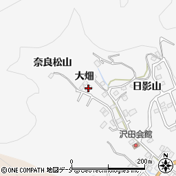 宮城県石巻市沢田大畑周辺の地図
