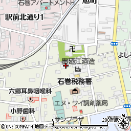 宮城県石巻市千石町8-35周辺の地図