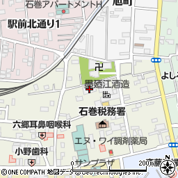 ガーデンシティ石巻周辺の地図