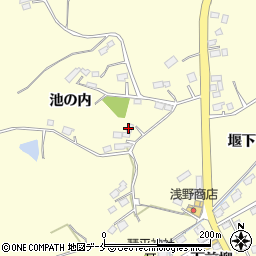 宮城県東松島市小松池の内周辺の地図