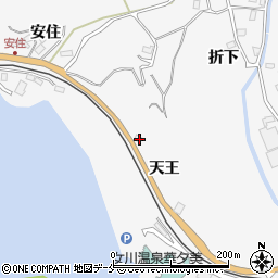 宮城県牡鹿郡女川町浦宿浜天王59周辺の地図