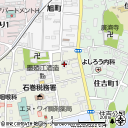 宮城県石巻市千石町6-20周辺の地図