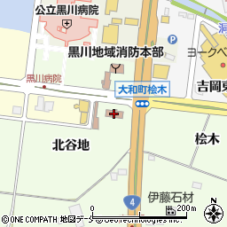 大和警察署周辺の地図