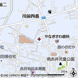 宮城県東松島市赤井川前四番48周辺の地図