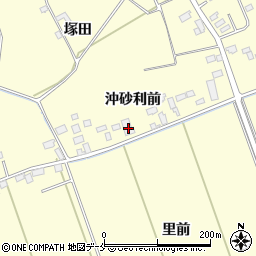 宮城県東松島市小松沖砂利前周辺の地図