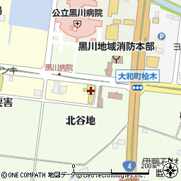 仙台トヨペット大和大衡店周辺の地図