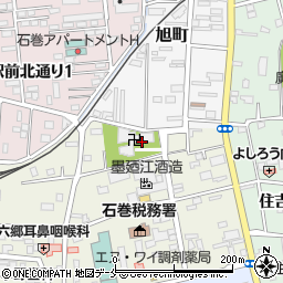 宮城県石巻市千石町9-40周辺の地図