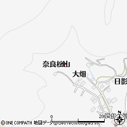 宮城県石巻市沢田奈良松山周辺の地図