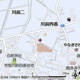 宮城県東松島市赤井川前四番51-1周辺の地図