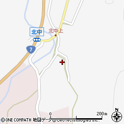 新潟県村上市北中67周辺の地図