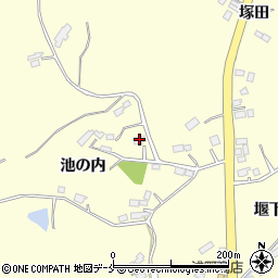 宮城県東松島市小松池の内55周辺の地図