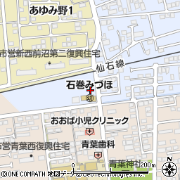 宮城県石巻市蛇田新下前沼165周辺の地図