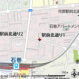 株式会社仙台グランド警備　石巻営業所周辺の地図
