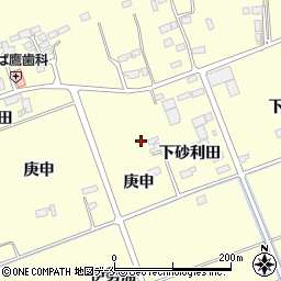 宮城県東松島市小松（下砂利田）周辺の地図