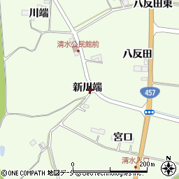 宮城県黒川郡大和町吉田新川端周辺の地図