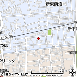 宮城県石巻市蛇田新下前沼138-3周辺の地図