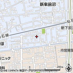 宮城県石巻市蛇田新下前沼138周辺の地図