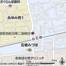 伊藤商店 石巻店周辺の地図