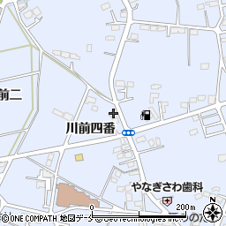 宮城県東松島市赤井川前四番43-4周辺の地図