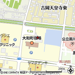 大和町バスターミナルトイレ周辺の地図