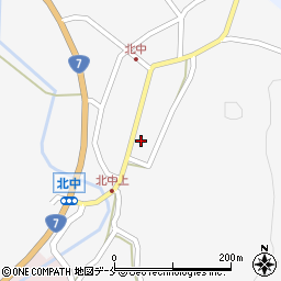 新潟県村上市北中850周辺の地図
