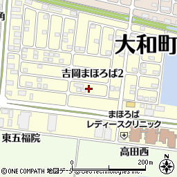 宮城県黒川郡大和町吉岡まほろば2丁目20周辺の地図