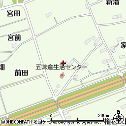 宮城県東松島市大曲弥治右エ門周辺の地図