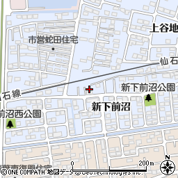 宮城県石巻市蛇田新下前沼15周辺の地図