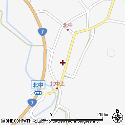 新潟県村上市北中782周辺の地図