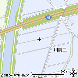 宮城県東松島市赤井川前三周辺の地図