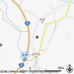 新潟県村上市北中783周辺の地図