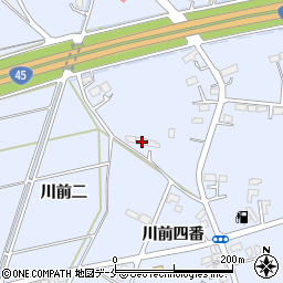 宮城県東松島市赤井川前四番20周辺の地図