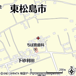 宮城県東松島市小松上砂利田35-9周辺の地図