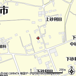 宮城県東松島市小松上砂利田88-1周辺の地図