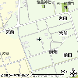 宮城県東松島市大曲宮前29周辺の地図