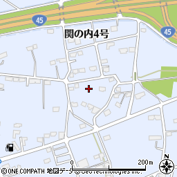 宮城県東松島市赤井関の内４号周辺の地図