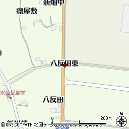 宮城県黒川郡大和町吉田八反田東周辺の地図