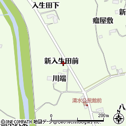 宮城県黒川郡大和町吉田新入生田前周辺の地図