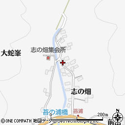 宮城県石巻市沢田志の畑周辺の地図