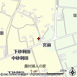 宮城県東松島市小松上砂利田242周辺の地図