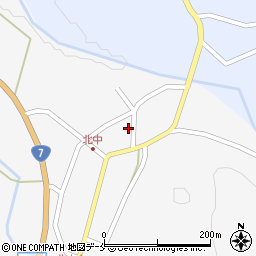 新潟県村上市北中816周辺の地図