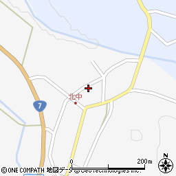 新潟県村上市北中810周辺の地図