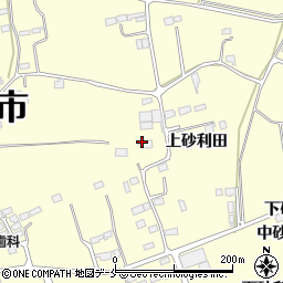 宮城県東松島市小松上砂利田周辺の地図