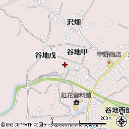 山形県西村山郡河北町谷地戊1193周辺の地図