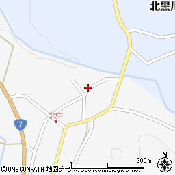 新潟県村上市北中679周辺の地図