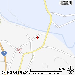 新潟県村上市北中999周辺の地図