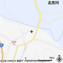 新潟県村上市北中998周辺の地図