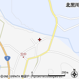新潟県村上市北中678周辺の地図