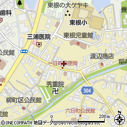 齋藤　種苗店周辺の地図