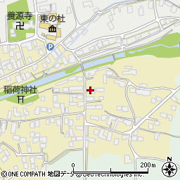 東根工藤果樹園周辺の地図